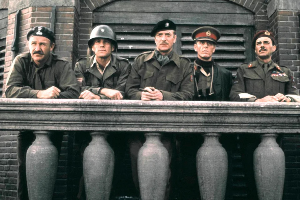 A half-forgotten classic: Gene Hackman, Ryan O'Neal, Michael Caine, Edward Fox, and Dirk Bogarde in 'A Bridge Too Far'Credit: Screen Archives/Getty
