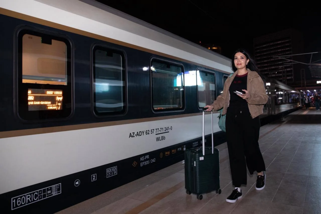 A train of Azerbaijan