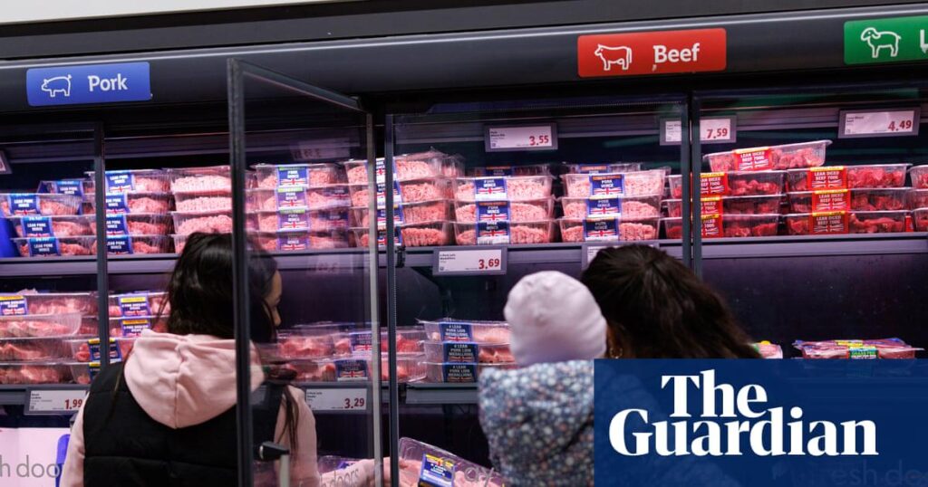 UK food prices on track to rise by 50% since start of cost of living crisis