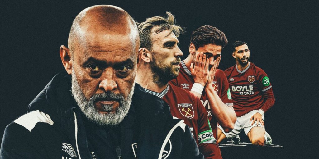 Inside West Ham’s miserable relegation: Nuno’s cold approach, a leadership void, and now a player exodus? Inside West Ham’s miserable relegation: Nuno’s cold approach, a leadership void, and now a player exodus?