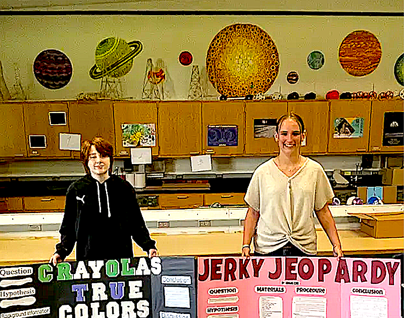 Libby eighth-grade science fair challenges young minds