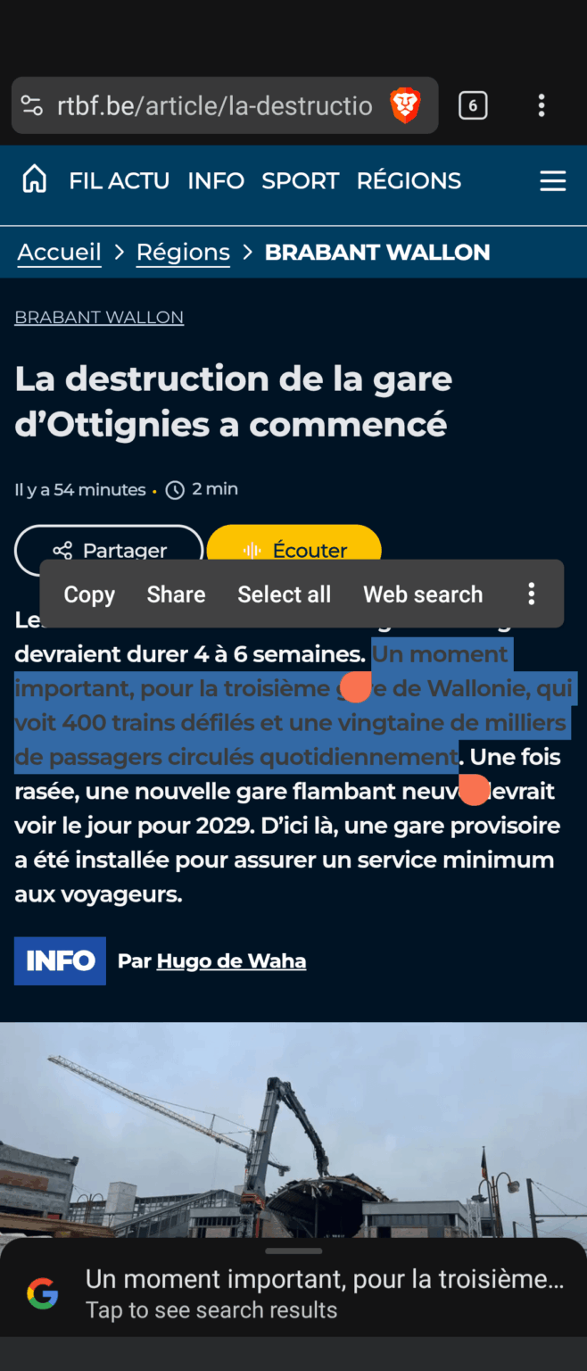 Spelling mistakes at RTBF