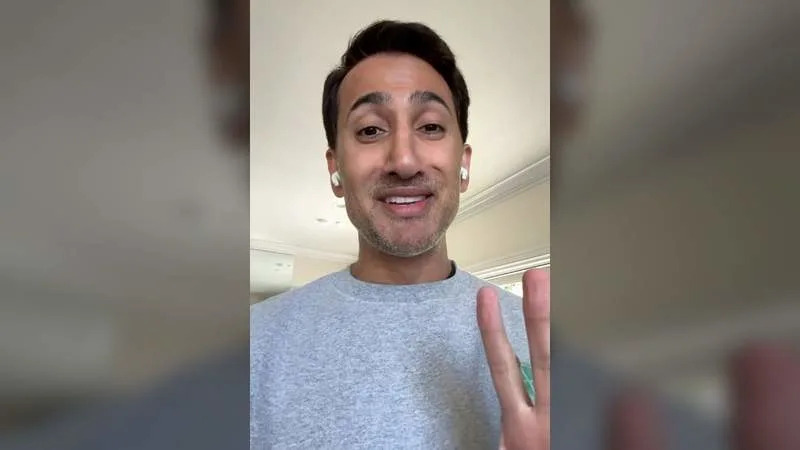 Tan France recently dyed his hair a near-black color. Instagram/@tanfrance