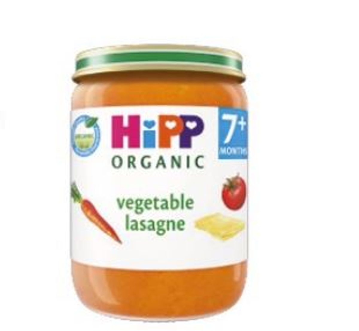 HiPP Organic UK is recalling 7+ months Vegetable Lasagne 190g jar