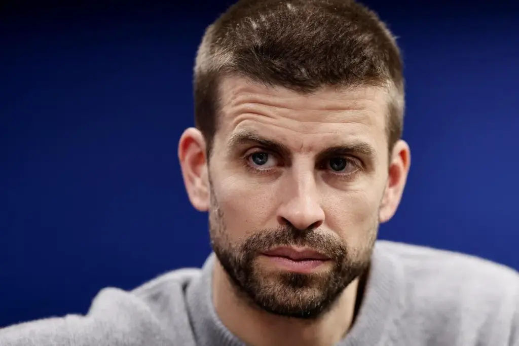 Gerard Pique attends a press conference in Sao Paulo, Brazil, January 16, 2026. REUTERS/Amanda Perobelli/File Photo
