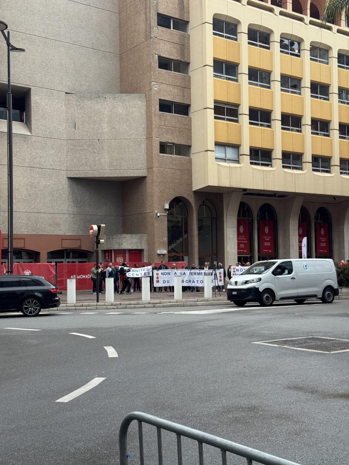 Demonstration 🪧 in Monaco