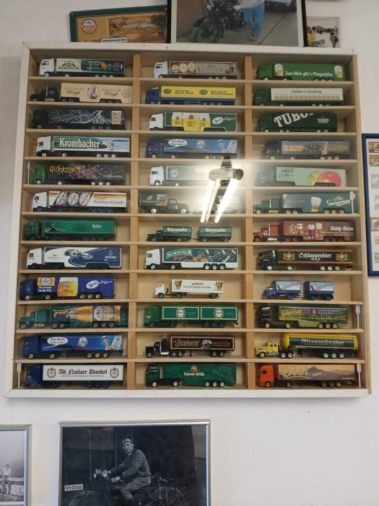 Inherited a large collection of German beer brewery promotional model trucks – do they have any value? Inherited a large collection of German beer brewery promotional model trucks – do they have any value?