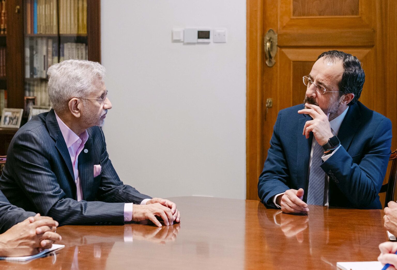 Jaishankar discusses bilateral relations, West Asia with Cyprus President