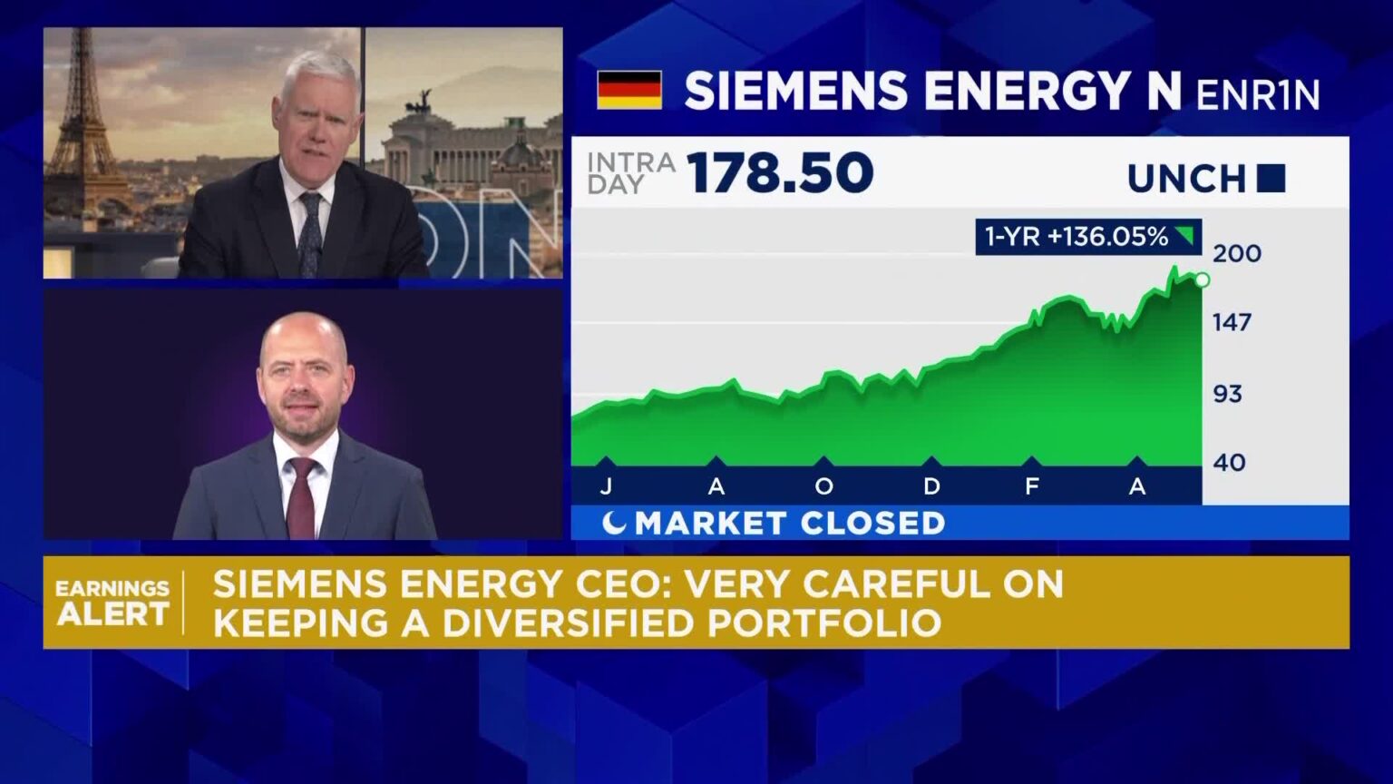 Siemens Energy CEO: Geopolitics driving up infrastructure costs Siemens Energy CEO: Geopolitics driving up infrastructure costs