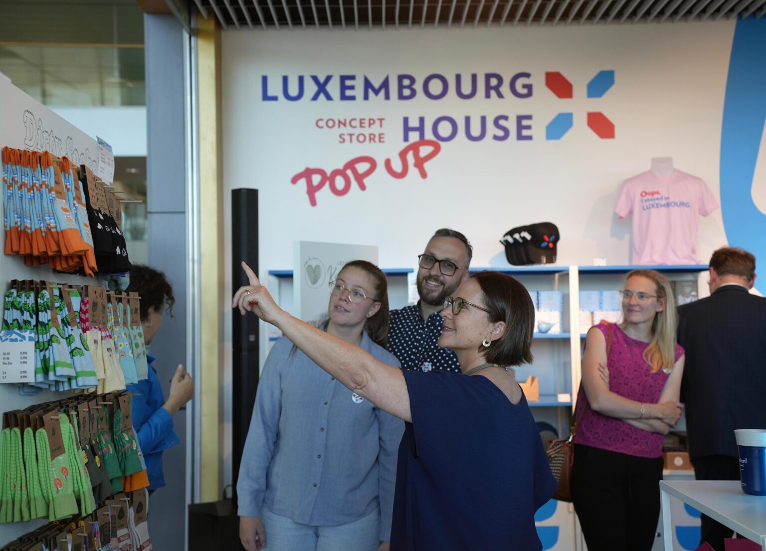 Airport modernisation: Hybrid control tower model and Luxembourg House pop-up unveiled at Findel Airport modernisation: Hybrid control tower model and Luxembourg House pop-up unveiled at Findel