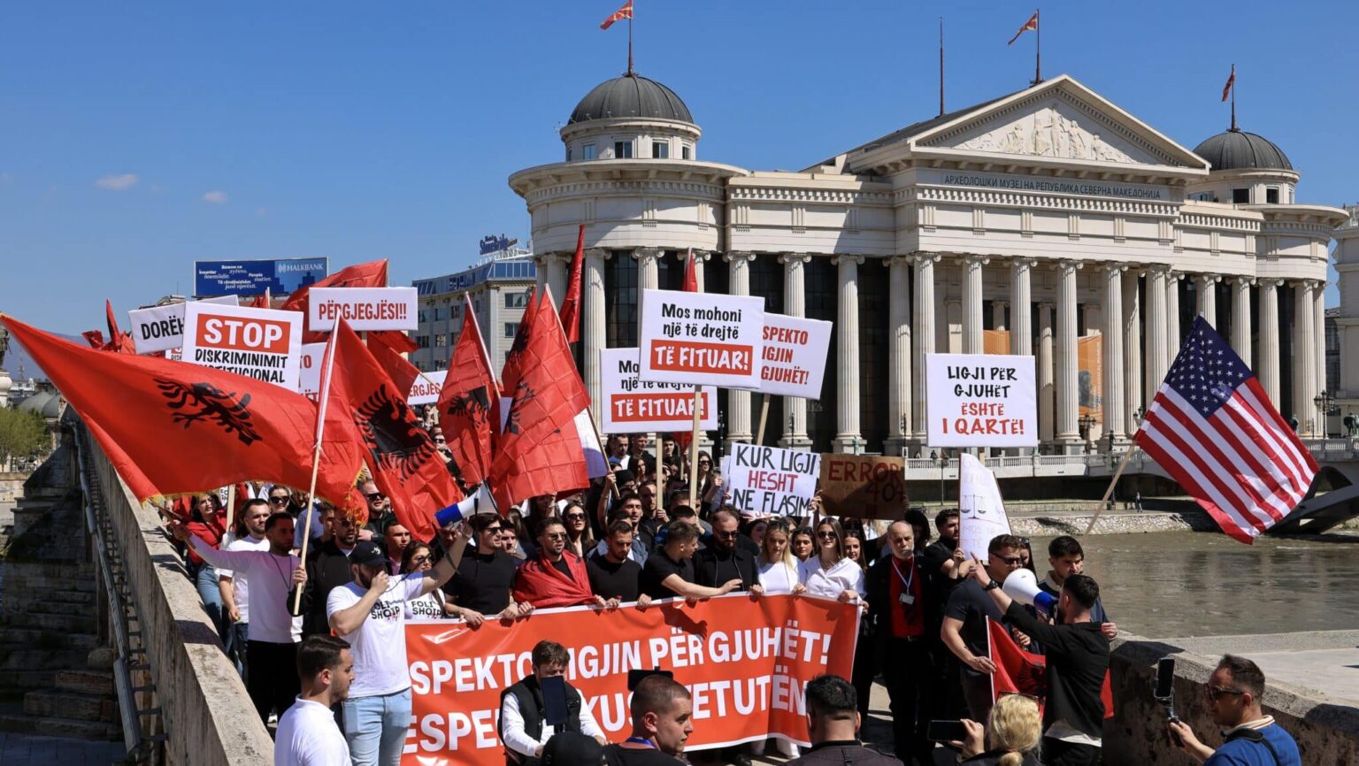 North Macedonia Bar Exam Protest Revives Albanian Language Debate
