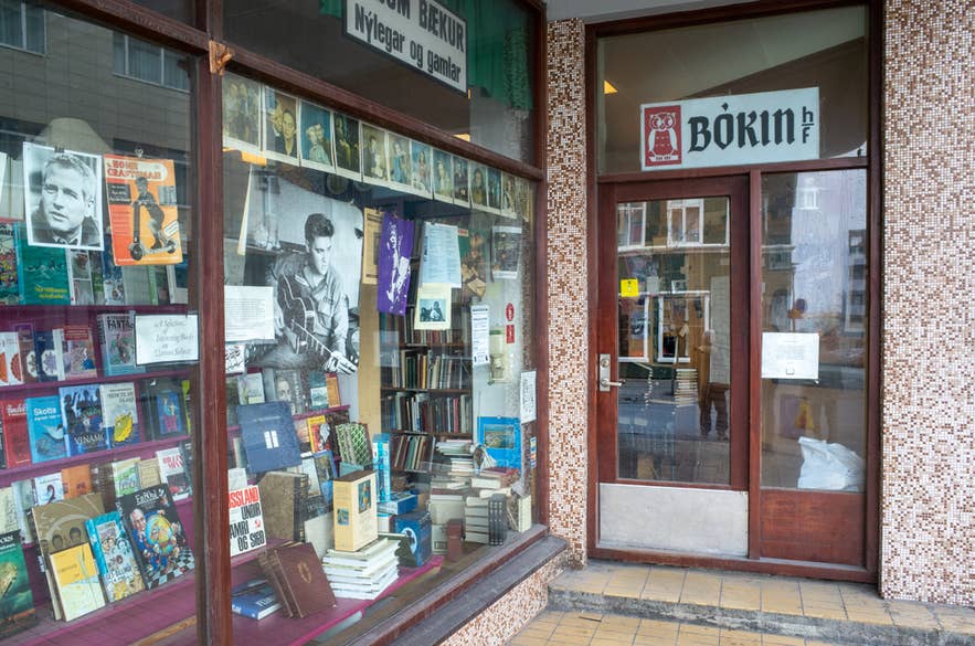 Icelanders visit Bokin Bookstore in Reykjavik, celebrating the Icelandic Christmas book flood Jolabokaflod. Icelanders visit Bokin Bookstore in Reykjavik, celebrating the Icelandic Christmas book flood Jolabokaflod.