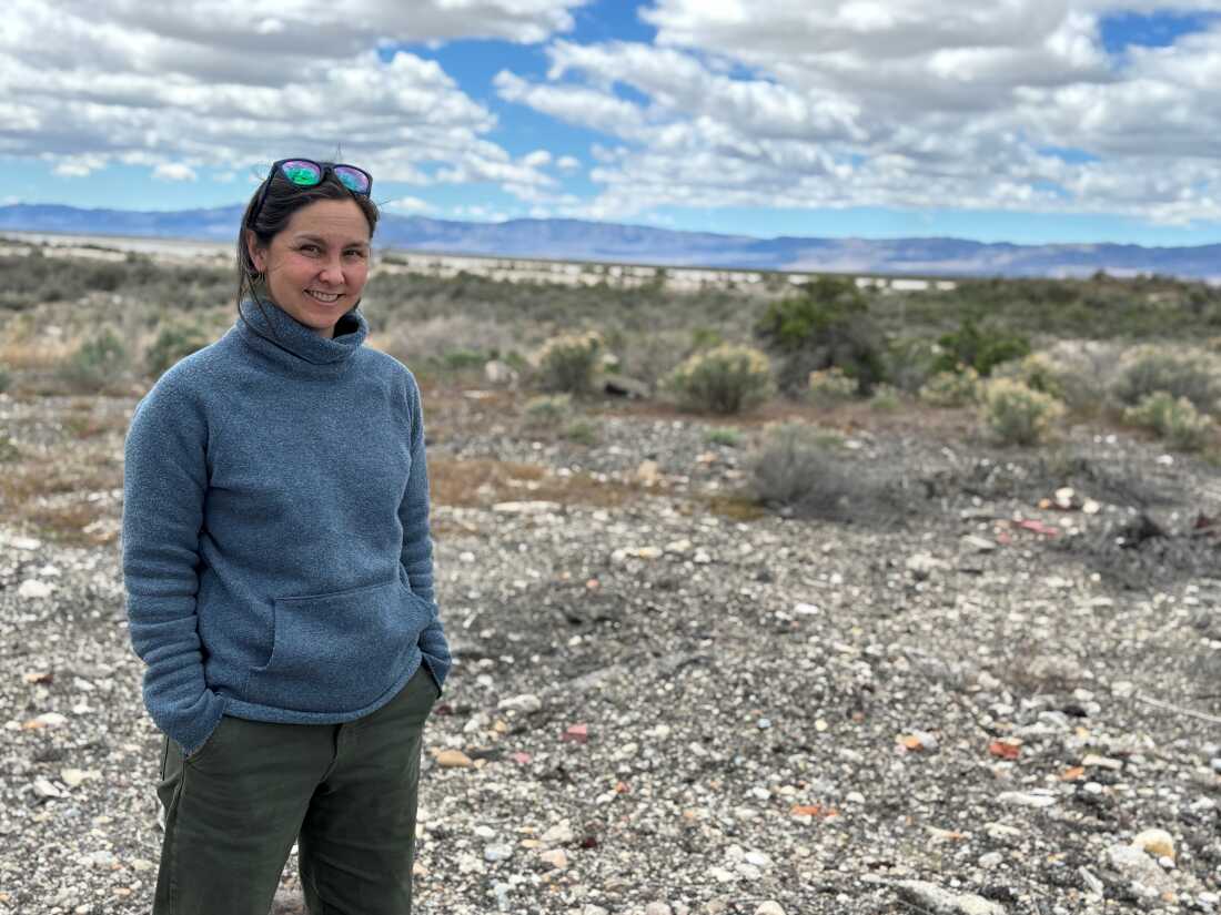 Skeptical about a nuclear renaissance, Lexi Tuddenham, executive director of Health Environment Alliance for Utah, is concerned about her state’s proposal to store nuclear waste near the Great Salt Lake.