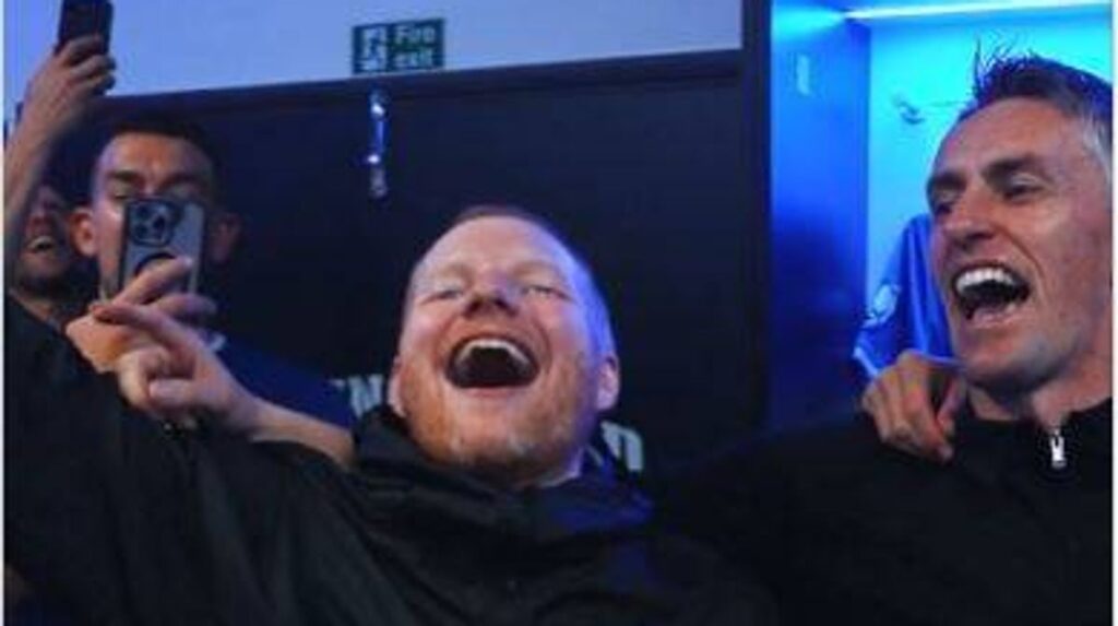 Northern Ireland manager celebrates Ipswich’s promotion with Ed Sheeran singalong Belfast Live