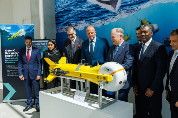 Belgium showcases mine clearance expertise to Gulf states in Ostend