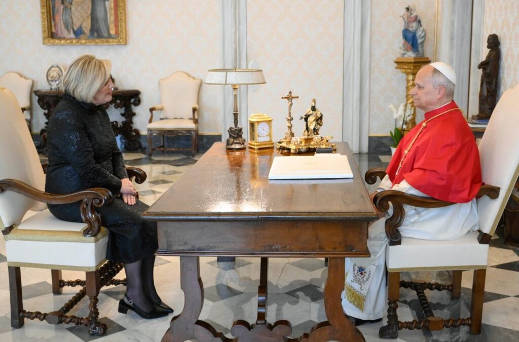 President of Iceland Meets Pope Leo at the Vatican President of Iceland Meets Pope Leo at the Vatican
