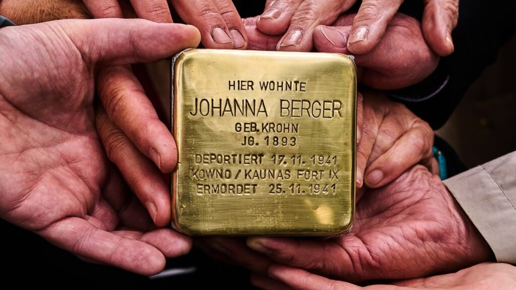 How one German artist’s remembrance stones turn Berlin sidewalks into Holocaust memorials How one German artist's remembrance stones turn Berlin sidewalks into Holocaust memorials