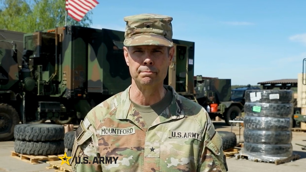 DVIDS - Video - A-Roll: Brig. Gen. John B. Mountford speaks at Project Flytrap in Lithuania