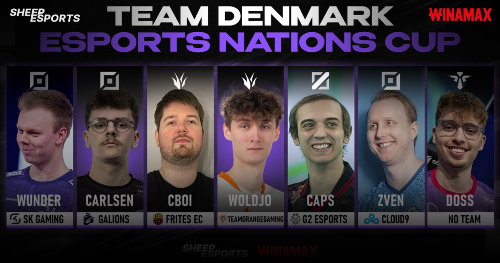 Sheep Esports – Sources: Denmark appoints League of Legends roster for the Esports Nations Cup Sheep Logo