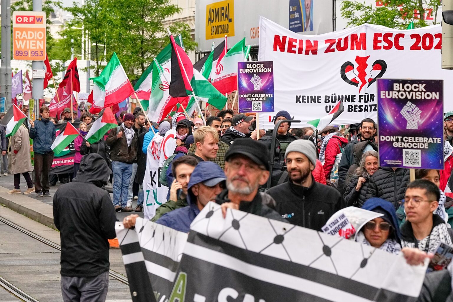 The Latest: The grand final in this year's Eurovision Song Contest gets underway in Vienna