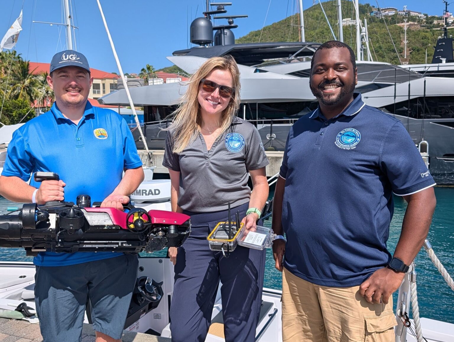 Virgin Islands Center for Autonomous Research showcases technology at Boating Expo Virgin Islands Center for Autonomous Research showcases technology at Boating Expo