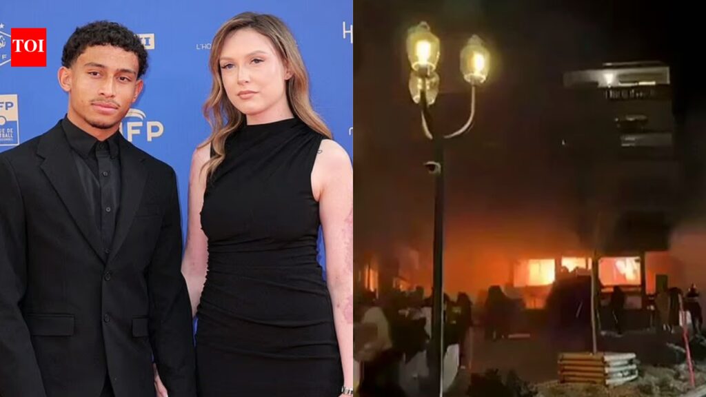 Footballer Tahirys Dos Santos saves girlfriend before devastating Swiss nightclub fire leaves dozens dead and injured
