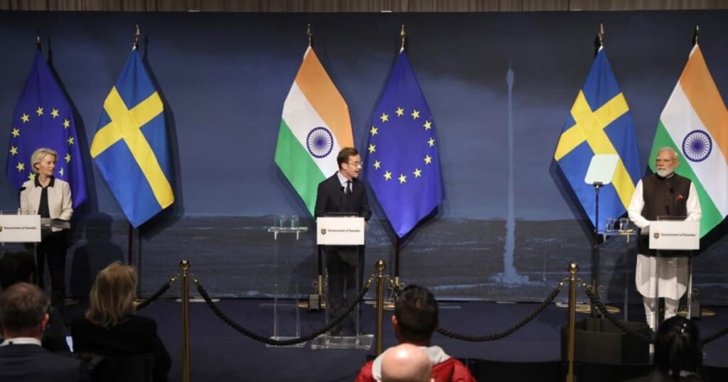 India, Sweden, seal strategic partnership deal India, Sweden, seal strategic partnership deal