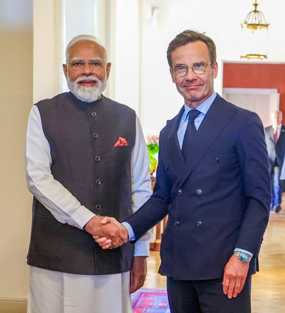 India, Sweden to continue fight against terrorism and its backers: PM Modi India, Sweden to continue fight against terrorism and its backers: PM Modi