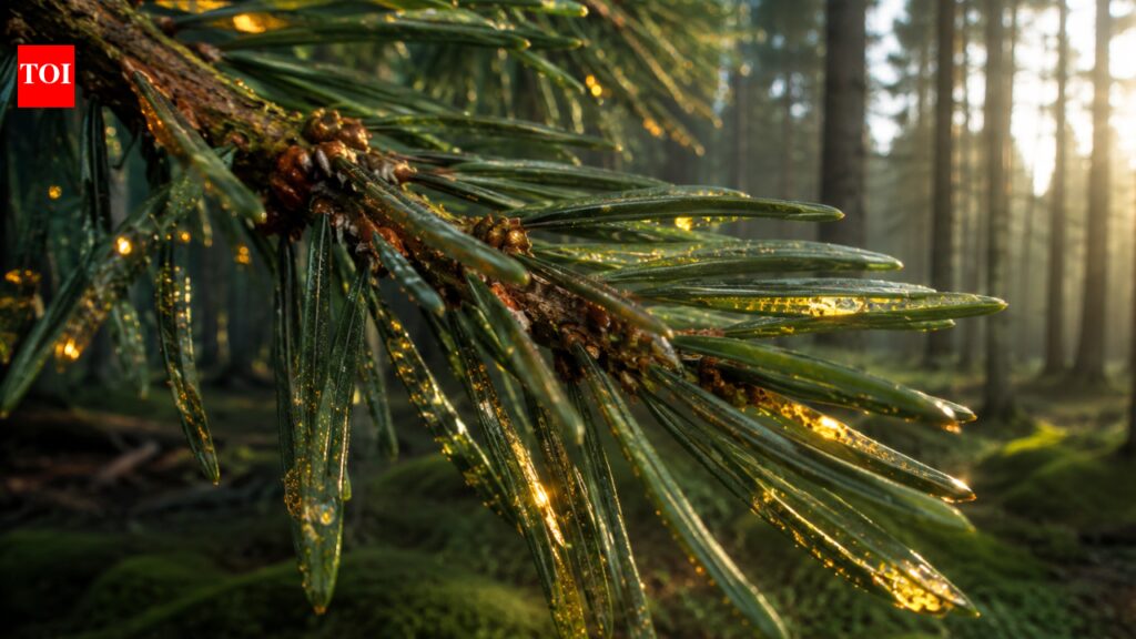 Gold growing on leaves? Scientists uncovered a strange forest phenomenon in Finland