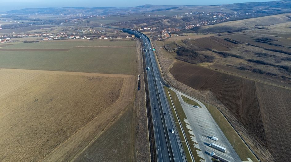 Romanian state entity liable over highway project
