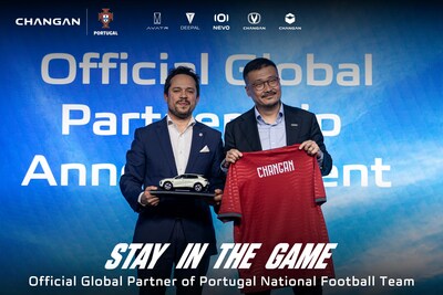 Changan Automobile Announces Global Strategic Partnership with the Portugal National Football Team Changan Automobile Announces Global Strategic Partnership with the Portugal National Football Team