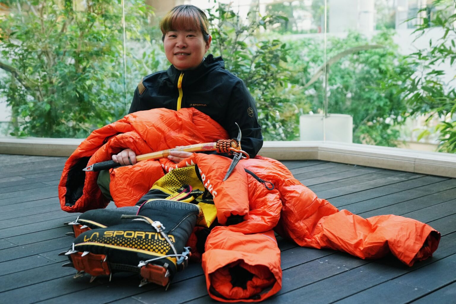 Japanese woman who scaled the world’s 14 top peaks says she wants to share joy Japanese woman who scaled the world's 14 top peaks says she wants to share joy