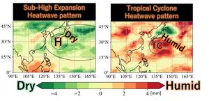 Tropical cyclones give rise to unique type of heat wave in Japan Tropical cyclones give rise to unique type of heat wave in Japan