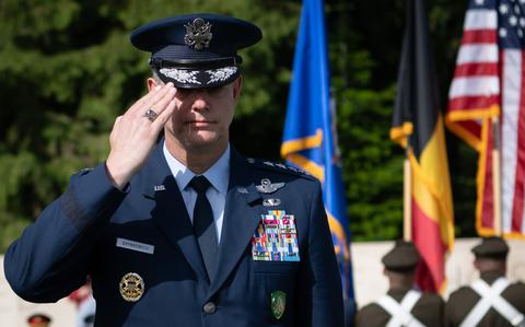 EUCOM chief at Belgium ceremony: Remember the fallen, and the transatlantic bond