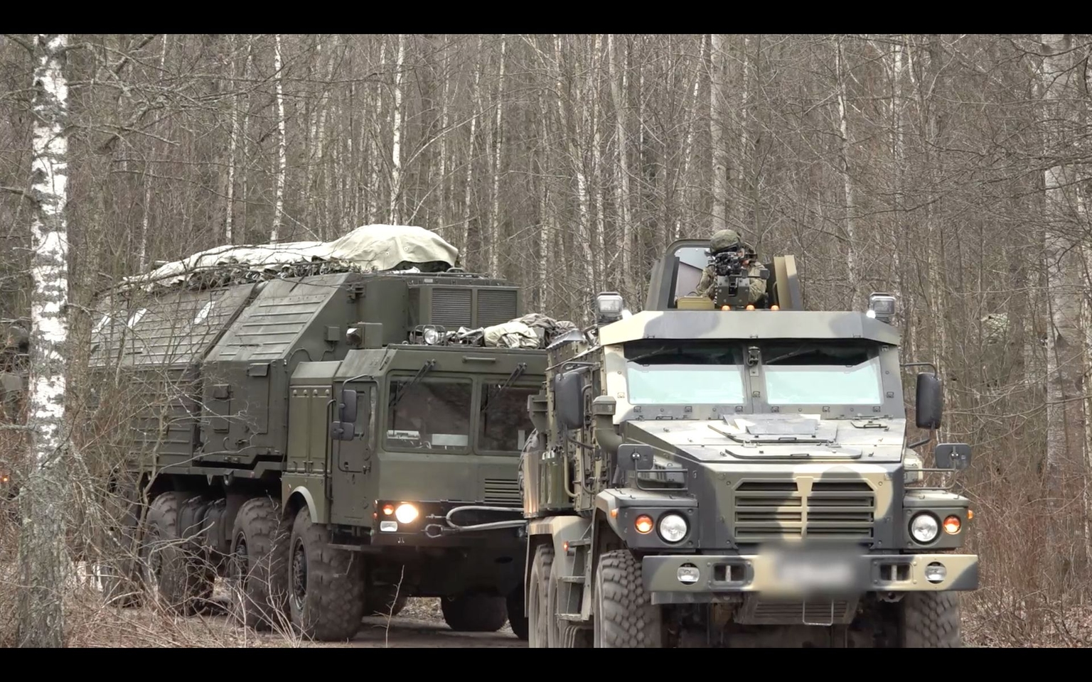 The Oreshnik missile system is installed at an undisclosed location in Belarus on Dec. 30, 2025. 
