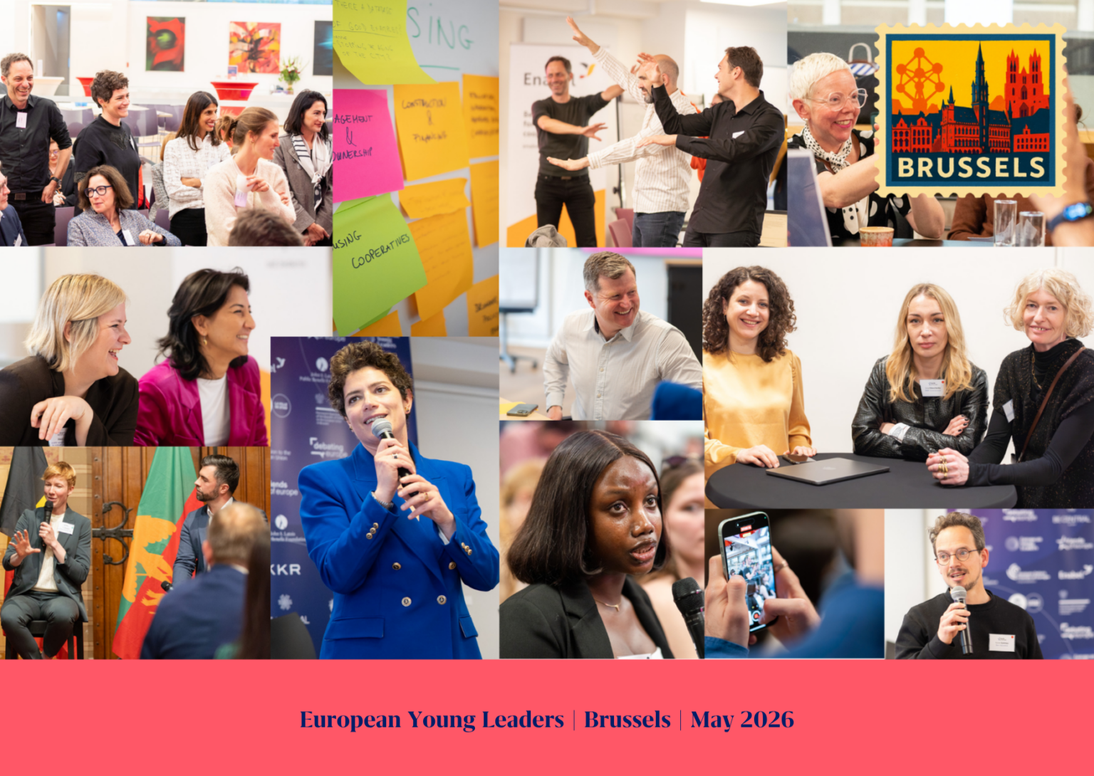 Europe’s to-do list: a postcard from the European Young Leaders alumni seminar in Brussels EYL Brussels 2026 - Thank you postcard