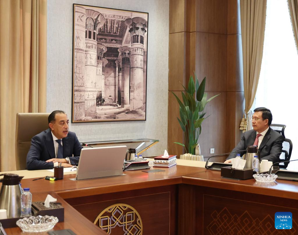 Egypt ready to enhance comprehensive strategic partnership with China, says PM-Xinhua