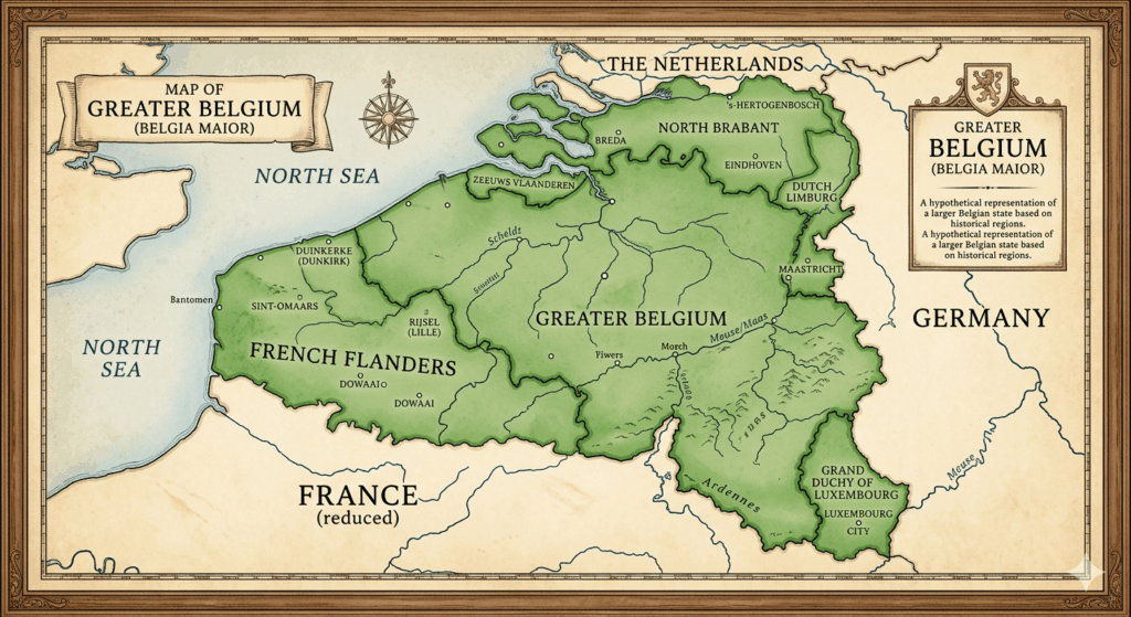 What is your opinion on the greater Belgium?