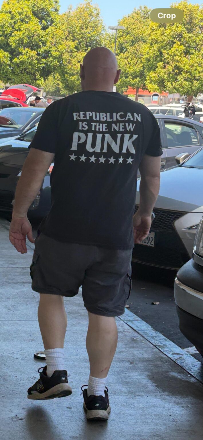 Republican is the new punk apparently