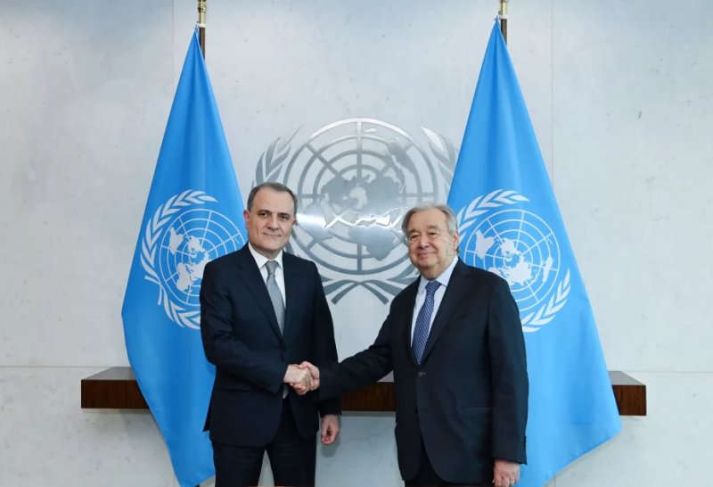 Azerbaijani FM briefs UN chief on Baku-Yerevan normalization process Azerbaijani FM briefs UN chief on Baku-Yerevan normalization process