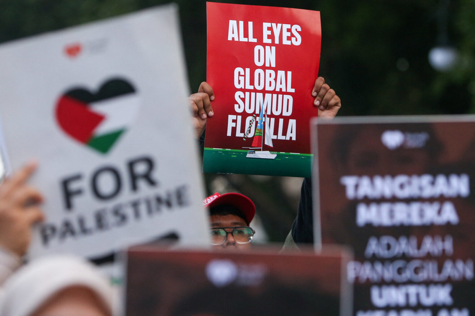 Israeli forces fired shots at Gaza flotilla, 48 boats intercepted cover Israeli forces fired shots at Gaza flotilla, 48 boats intercepted