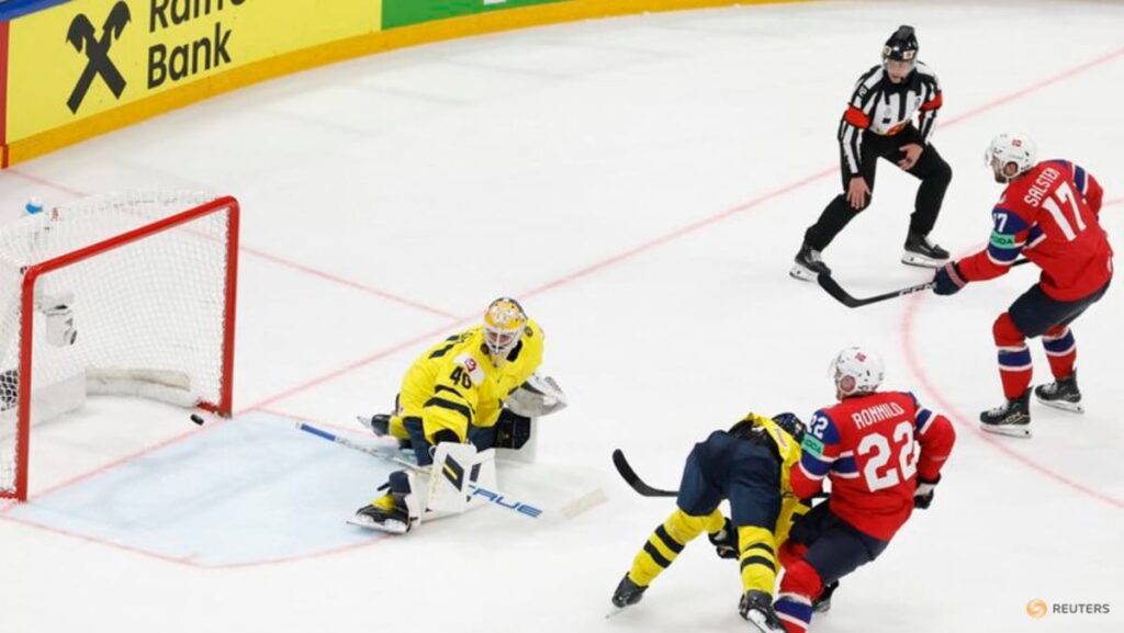 Ice hockey-Norway stun Sweden after 15 years to boost playoff hopes at World Championship Ice hockey-Norway stun Sweden after 15 years to boost playoff hopes at World Championship