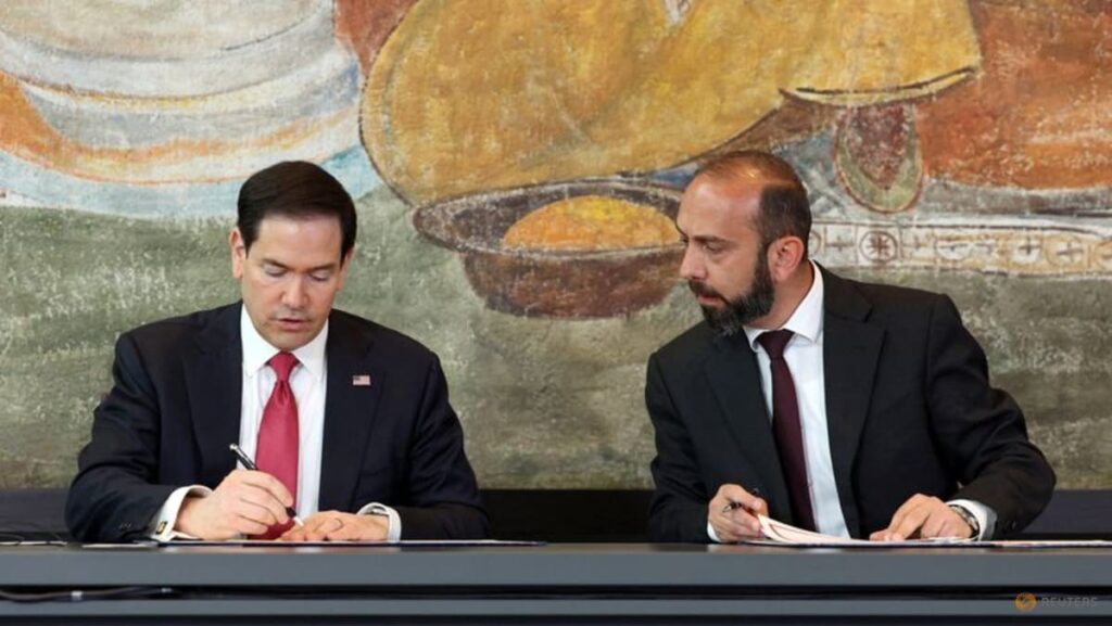 US and Armenia sign partnership agreement ahead of Armenian election US and Armenia sign partnership agreement ahead of Armenian election