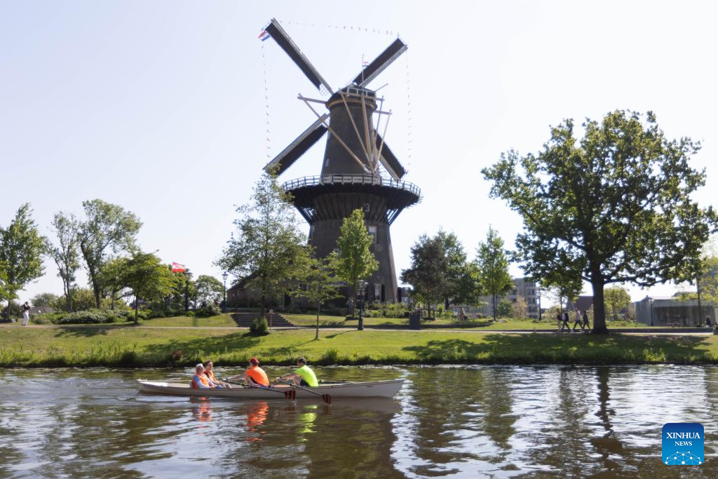 Dutch National Mill Day celebrated in Leiden-Xinhua