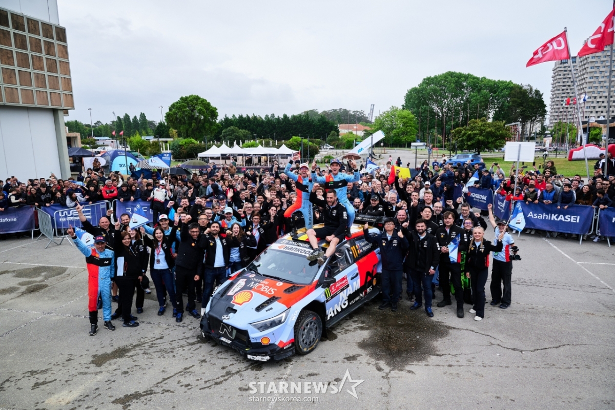 Hyundai Motor Secures Simultaneous Wins at WRC Portugal Rally and TCR World Tour Round 1 / Photo provided by Hyundai Motor Group