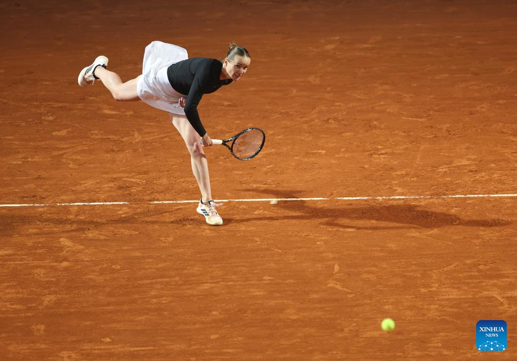 WTA Italian Open: Elina Svitolina vs. Elena Rybakina-Xinhua