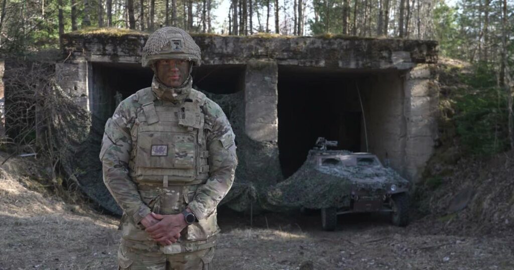 Royal Welsh Battlegroup in Exercise Bold Dragon in Estonia