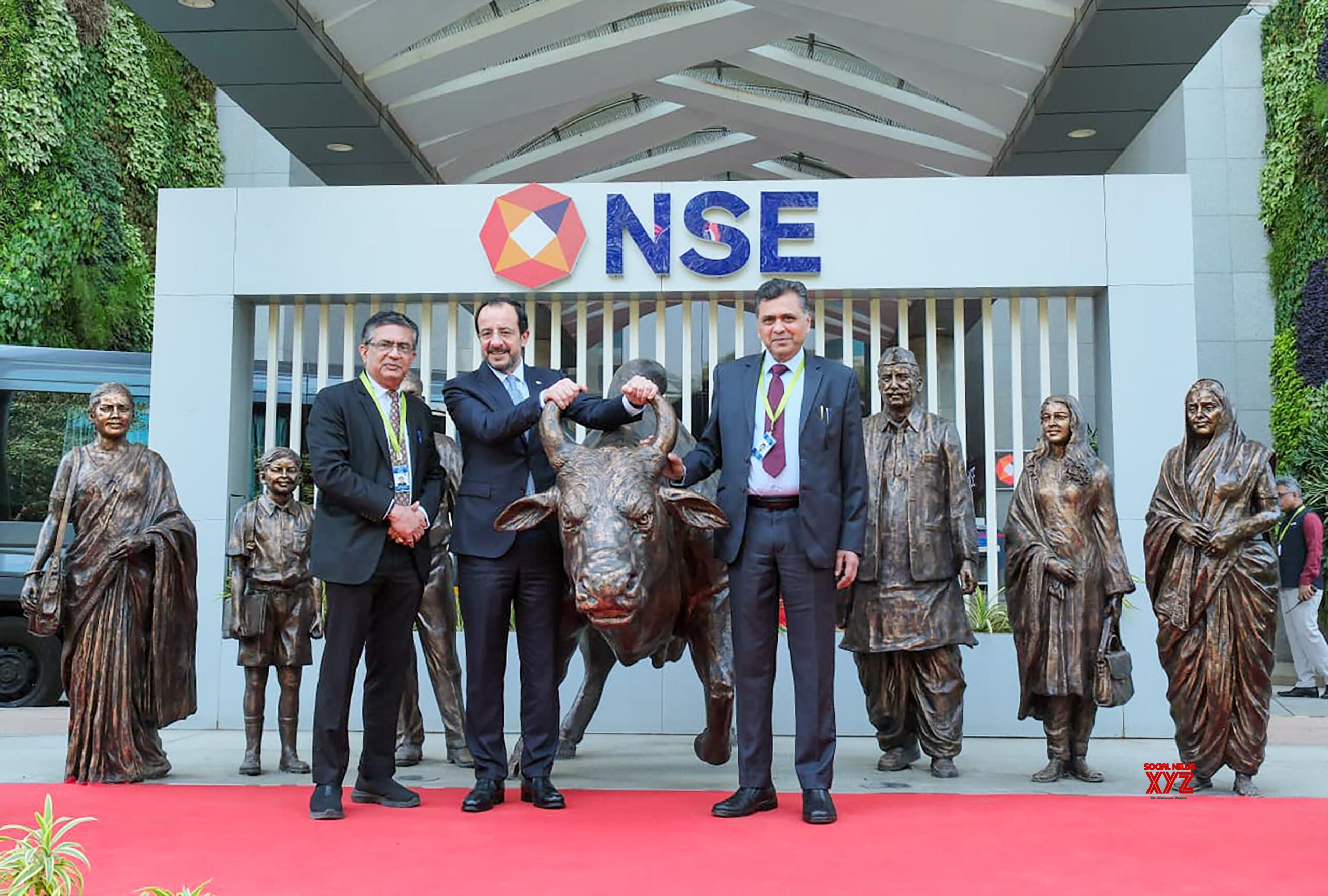 Mumbai: Cyprus President Visits NSE #Gallery Mumbai: Cyprus President Visits NSE #Gallery