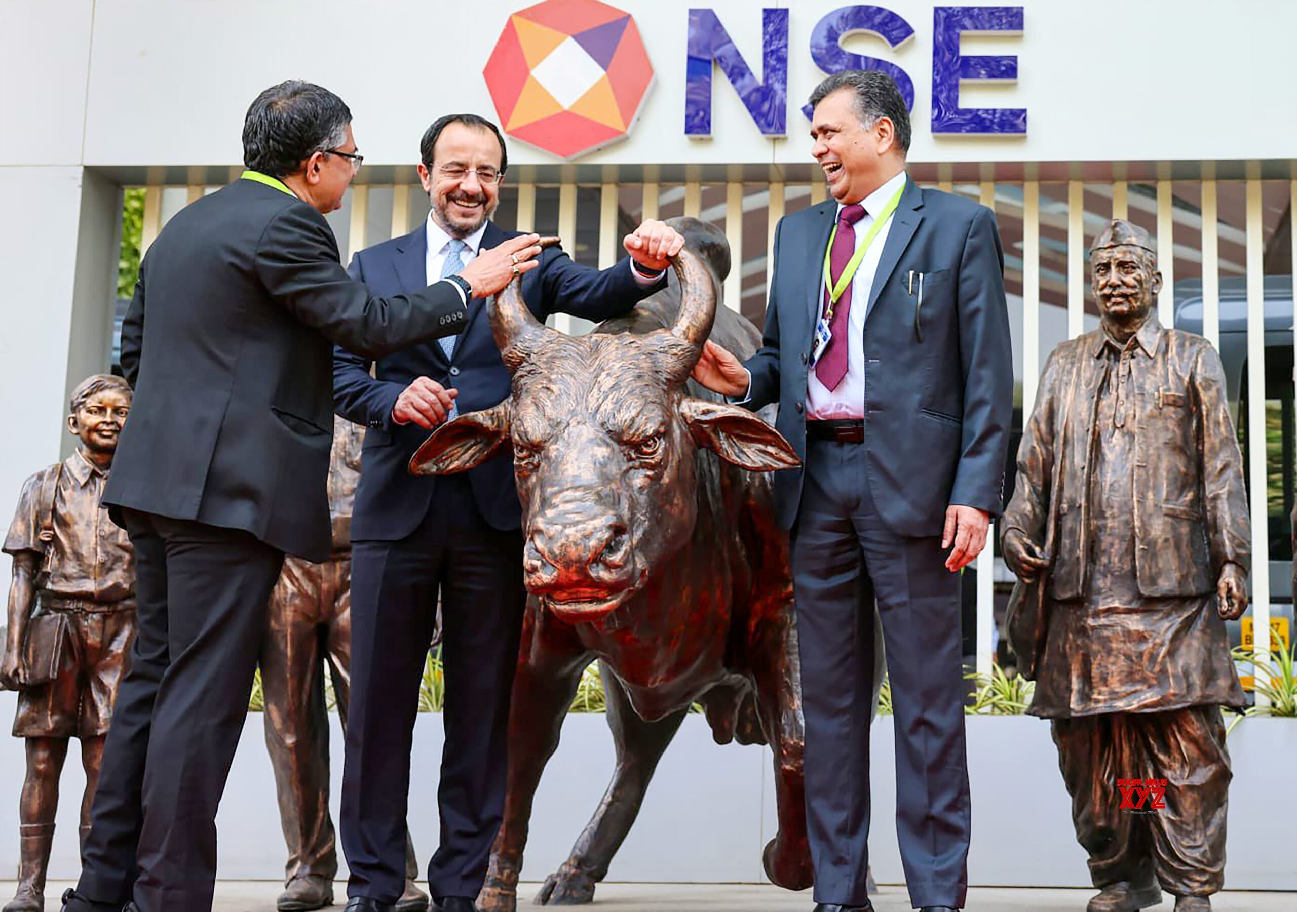Mumbai: Cyprus President Visits NSE #Gallery Mumbai: Cyprus President Visits NSE #Gallery