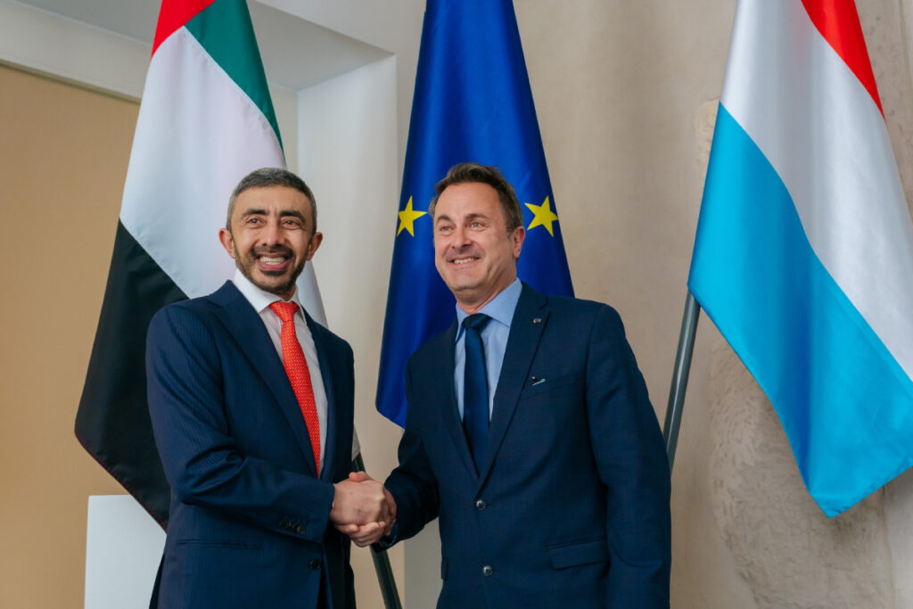 Abdullah bin Zayed meets Deputy Prime Minister & FM of Luxembourg Abdullah bin Zayed meets Deputy Prime Minister & FM of Luxembourg